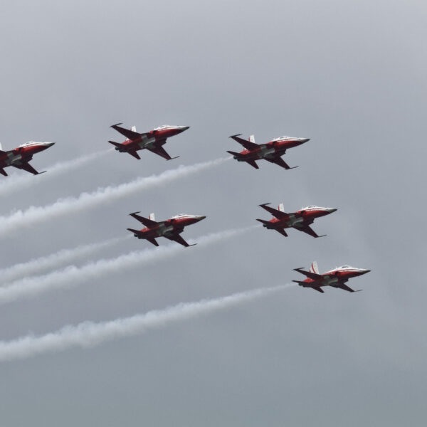 F-5 Patrouille Suisse opvisningsteam